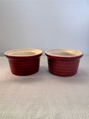 Emile Henry Ramekins Baking Dish Made in France Kitchen Bakeware